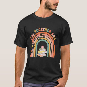 All Together Now Summer Reading 2023 Rainbow Book T-Shirt