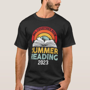 All Together Now Summer Reading Program 2023 Book T-Shirt