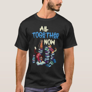All Together Now Summer Reading Program 2023 Book T-Shirt