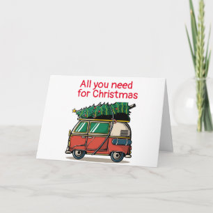 ALL U NEED FOR CHRISTMAS IS A CAMPER/ME CARD