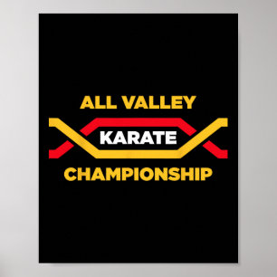 All Valley Karate Tournament December Event Poster