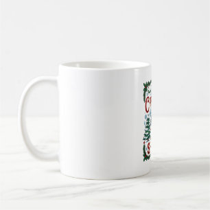 All Want Christmas Shark Pine Trees Coffee Mug