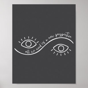 All We Need Is A New Perspective Optometry Future Poster