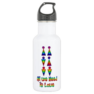 All We Need is Love 532 Ml Water Bottle