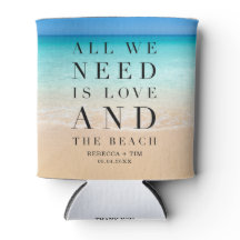 All We Need Is Love Beach Wedding Day Favours