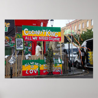 All We Need is Love: Notting Hill Carnival, London Poster