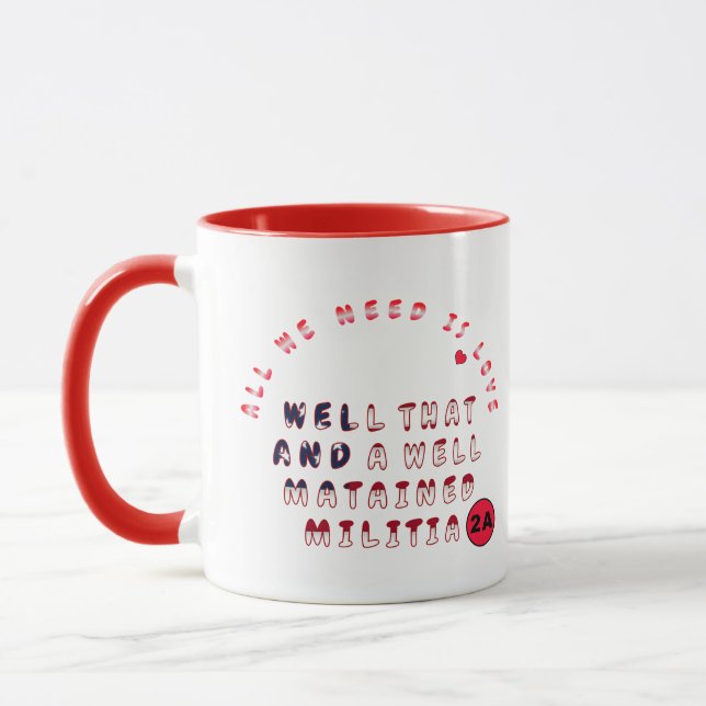 All We Need Is Love… Well That and a Well Maintain Mug (Left)