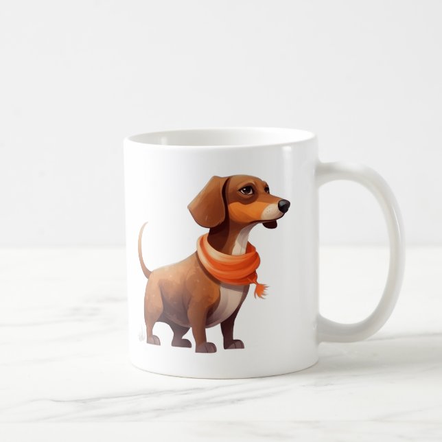 All-Weather Friend Sausage Dog Mug (Right)