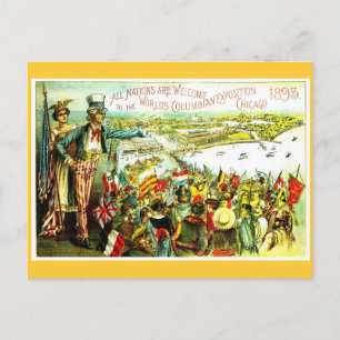 All Welcome - Postcard