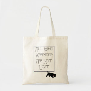 All who wander . . . Scotties, too! Tote Bag