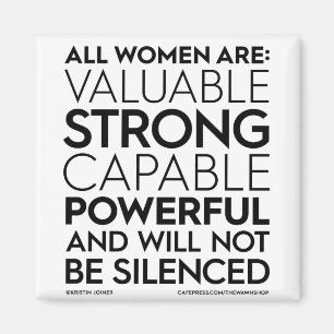 All Women Are Square Magnet