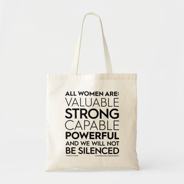 All Women Are Tote Bag (Front)