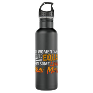 All Women Were Black Belt Military Combat Fighting 710 Ml Water Bottle