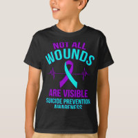 All Wounds Are Visible Happy Suicide Awareness Gra