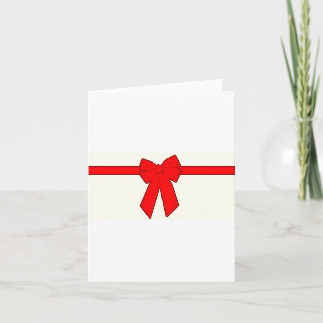 All Wrapped Up Holiday Card (Front)