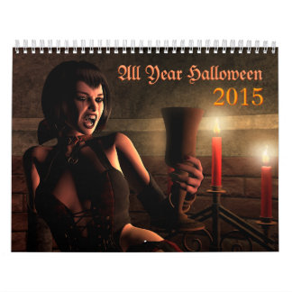 All Year Halloween 2015 Calendar