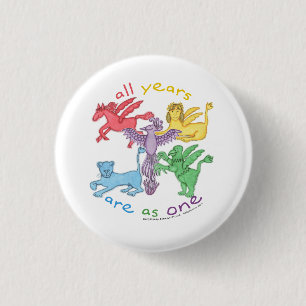 "All Years..." 1-1/4" Round Button