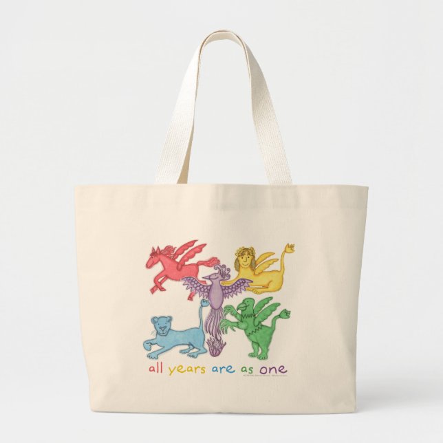 "All Years..." Tote Bag (Front)