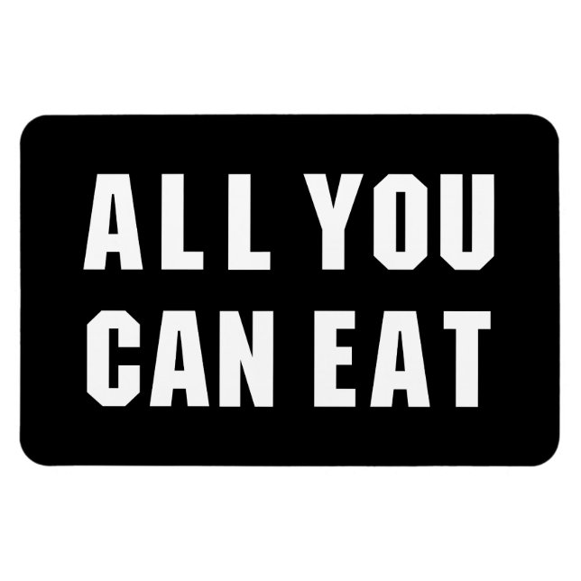 ALL YOU CAN EAT MAGNET (Horizontal)