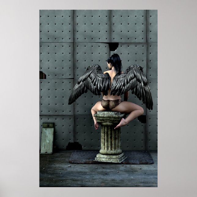 All You Get Gothic Art Poster (Front)