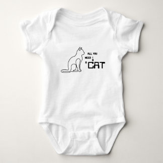 All You Need Is A Cat Cute Baby Bodysuit outfit