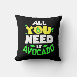 All You Need Is Avocado Cushion
