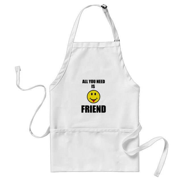 All you need is friend standard apron (Front)