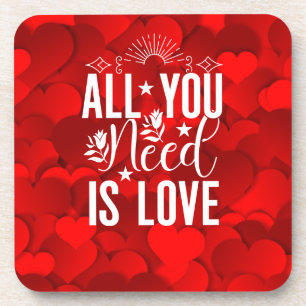 All You Need is Love-20230 Coaster