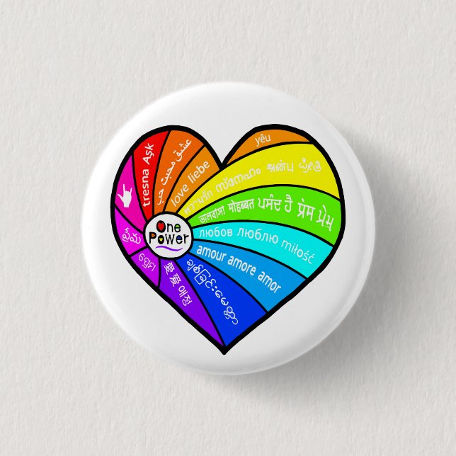 All You Need is Love 3 Cm Round Badge (Front)