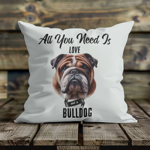 All You Need is Love & a Bulldog Cushion