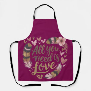 All You Need Is Love – A Gentle Boho Whisper Apron