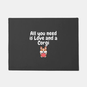 All You Need Is Love And a Corgi Doormat
