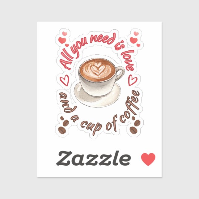 All you need is love and a cup of coffee (Sheet)