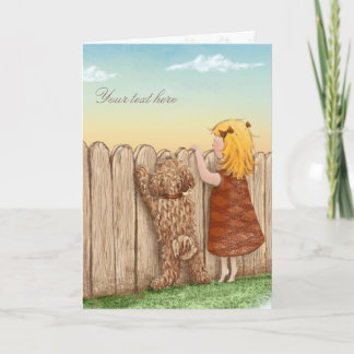 All you need is love... and a dog card