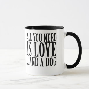 All you need is love and a dog mug