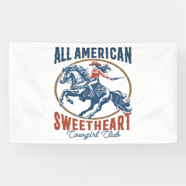 All You Need is Love and a Horse Banner (Horizontal)