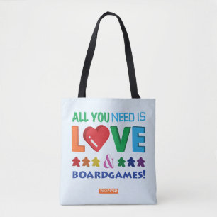 All You Need is Love & Boardgames! Tote Bag