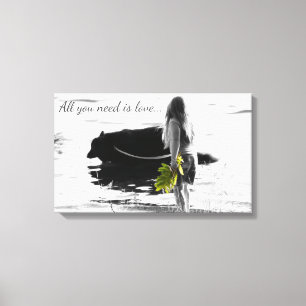 All You Need Is Love Canvas Print