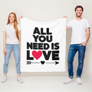 All You Need Is Love – Cosy Blanket for Warm Heart
