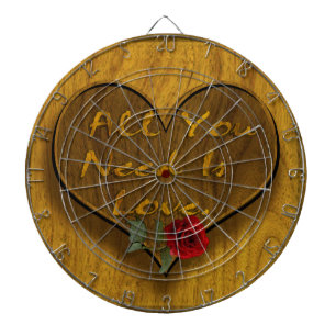 All You Need is Love Dartboard