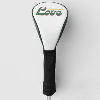 All you need is LOVE Golf Head Cover