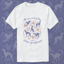 All you need is love Italian Greyhound Periwinkle