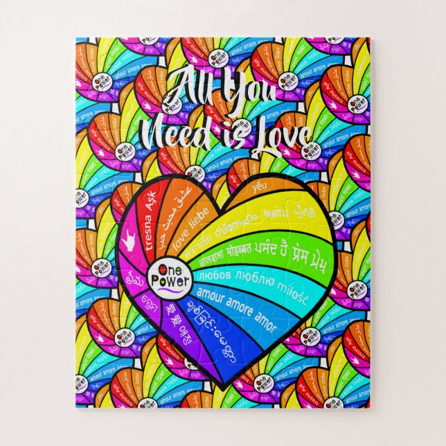 All You Need is Love Jigsaw Puzzle (Vertical)