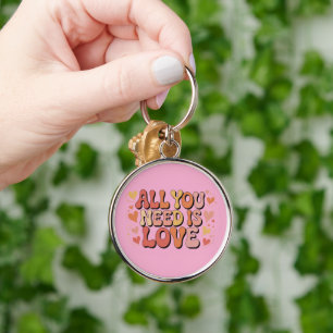All You Need Is Love Key Ring