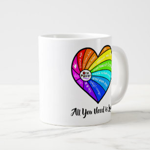All You Need is Love Large Coffee Mug