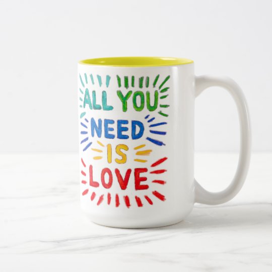 All You Need Is Love mug