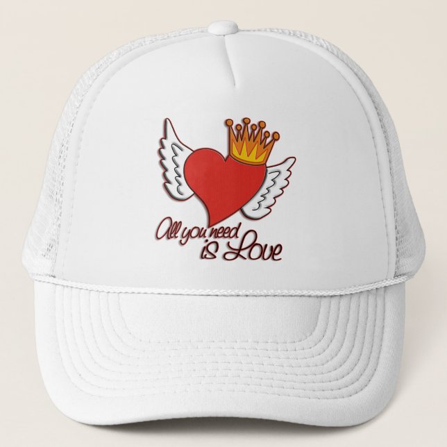 All You Need Is Love Trucker Hat (Front)