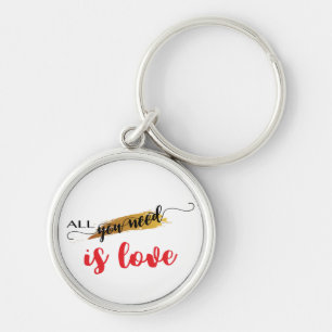 All-you-need-is-Love Valentine Key Ring