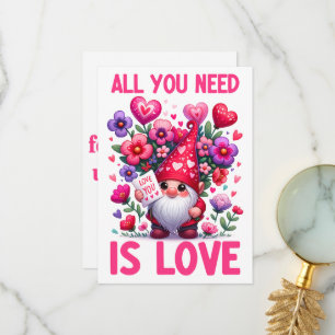 All You Need Is Love - Valentine's Day Card