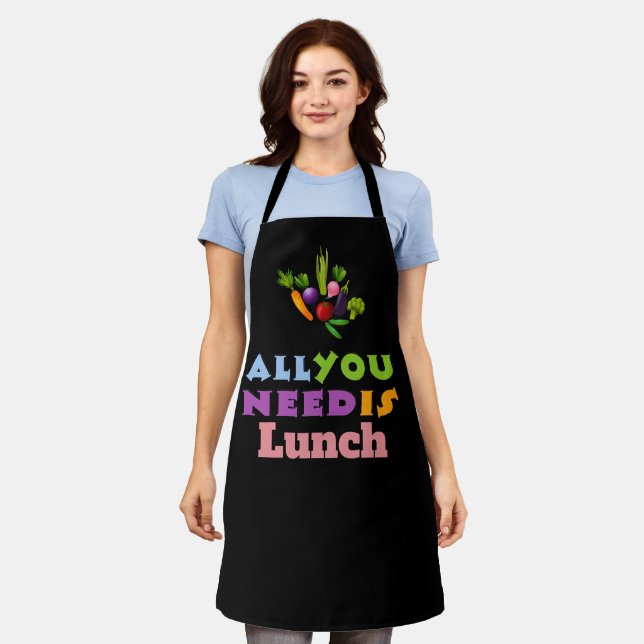 All You Need Is Lunch Apron (Worn)